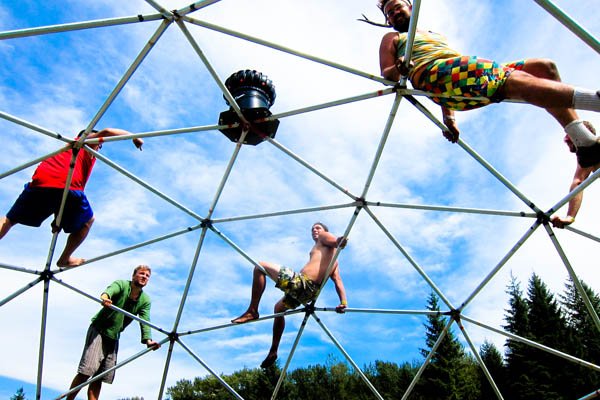 Testing the Bubble Dome: it works! Testing the Bubble Dome: it works!